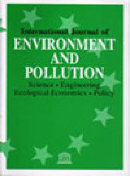 International Journal Of Environment And Pollution雜志