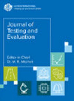 Journal Of Testing And Evaluation雜志