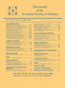 Journal Of The Acoustical Society Of America雜志