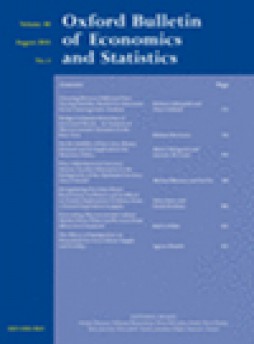 Oxford Bulletin Of Economics And Statistics雜志