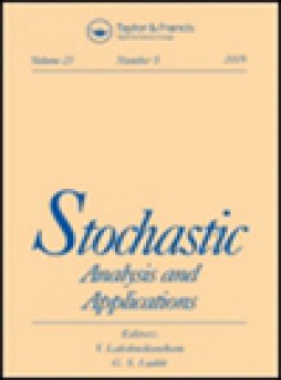 Stochastic Analysis And Applications雜志