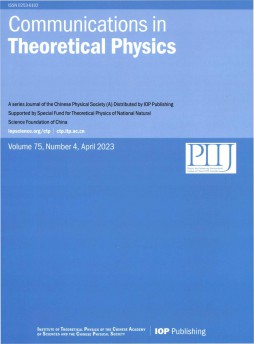 Communications in Theoretical Physics