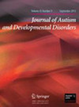 Journal Of Autism And Developmental Disorders雜志