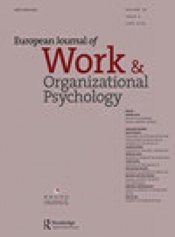 European Journal Of Work And Organizational Psychology雜志