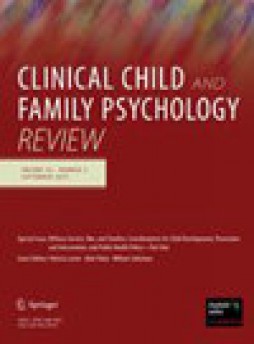 Clinical Child And Family Psychology Review雜志