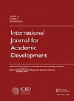 International Journal For Academic Development雜志