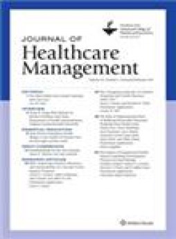 Journal Of Healthcare Management雜志