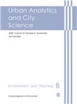 Environment And Planning B-urban Analytics And City Science雜志