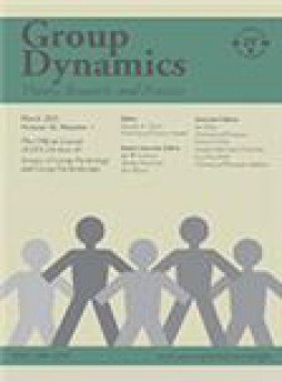 Group Dynamics-theory Research And Practice雜志