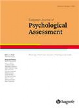 European Journal Of Psychological Assessment雜志