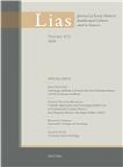 Lias-journal Of Early Modern Intellectual Culture And Its Sources雜志